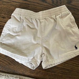 Boys polo shorts elastic band